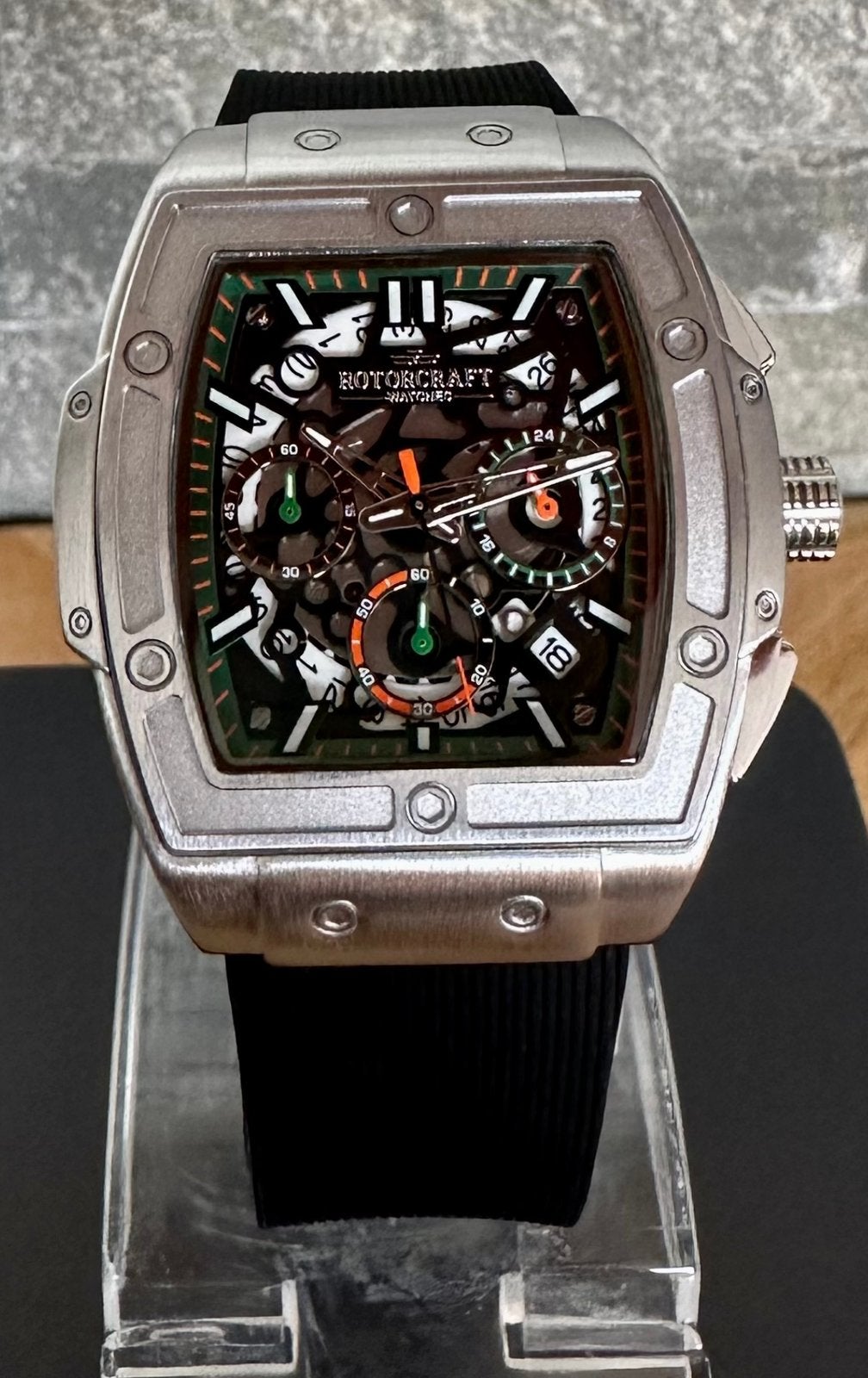 ROTORCRAFT UNIVERSE CHRONO TWV589€!💯%NIEUW MET CERTIFICAAT!, Ophalen of Verzenden, Nieuw