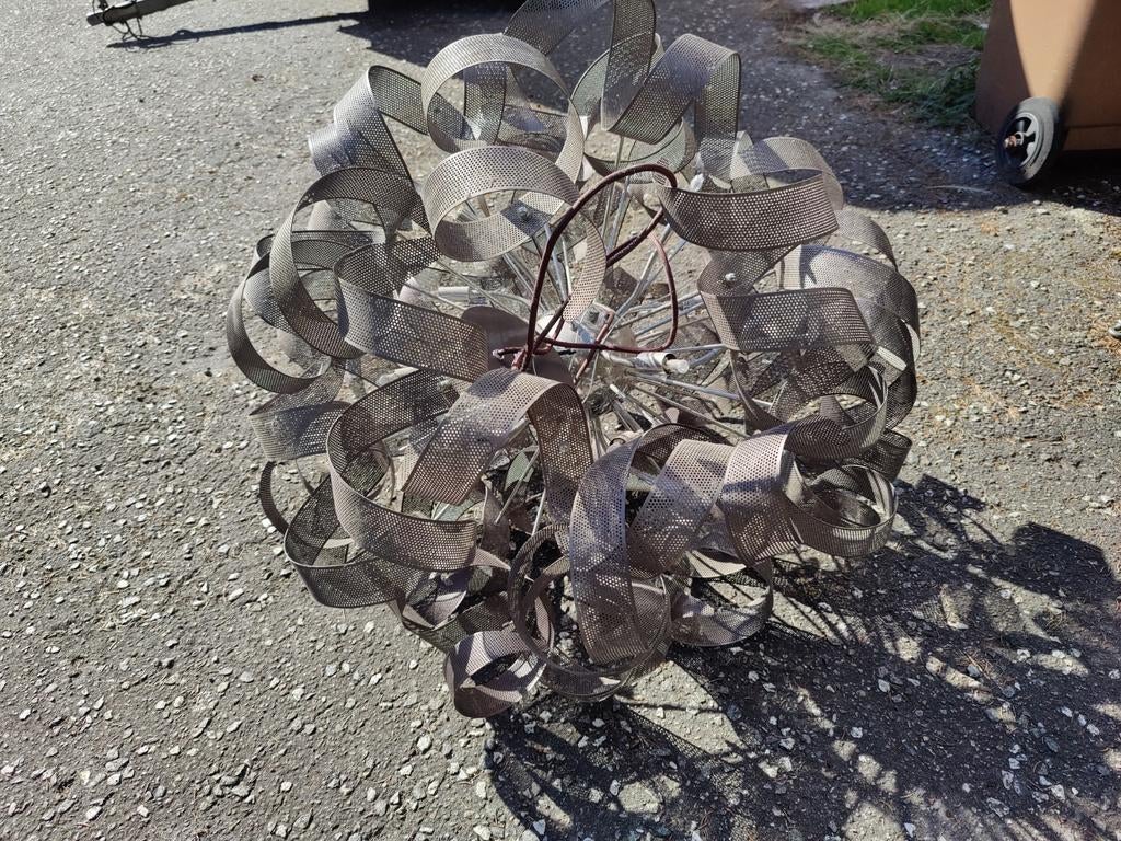 Grote luster, hanglamp, Enlèvement