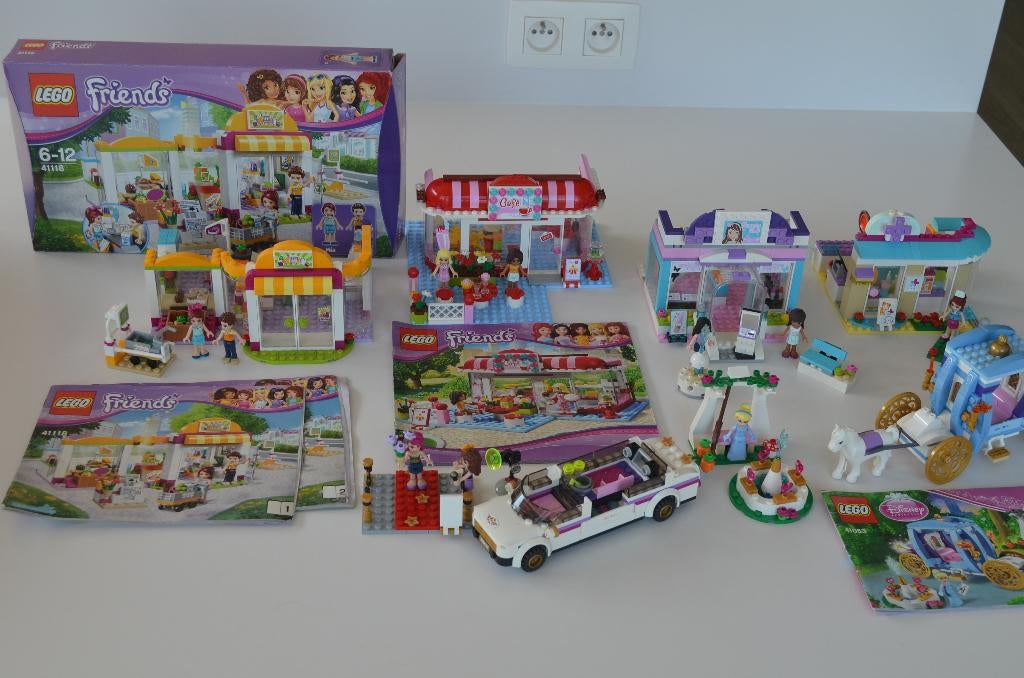 Friends : 6 sets 41085-3187-41107-41118-41053-3061, Kinderen en Baby's, Gebruikt, Lego, Friends, Ophalen of Verzenden