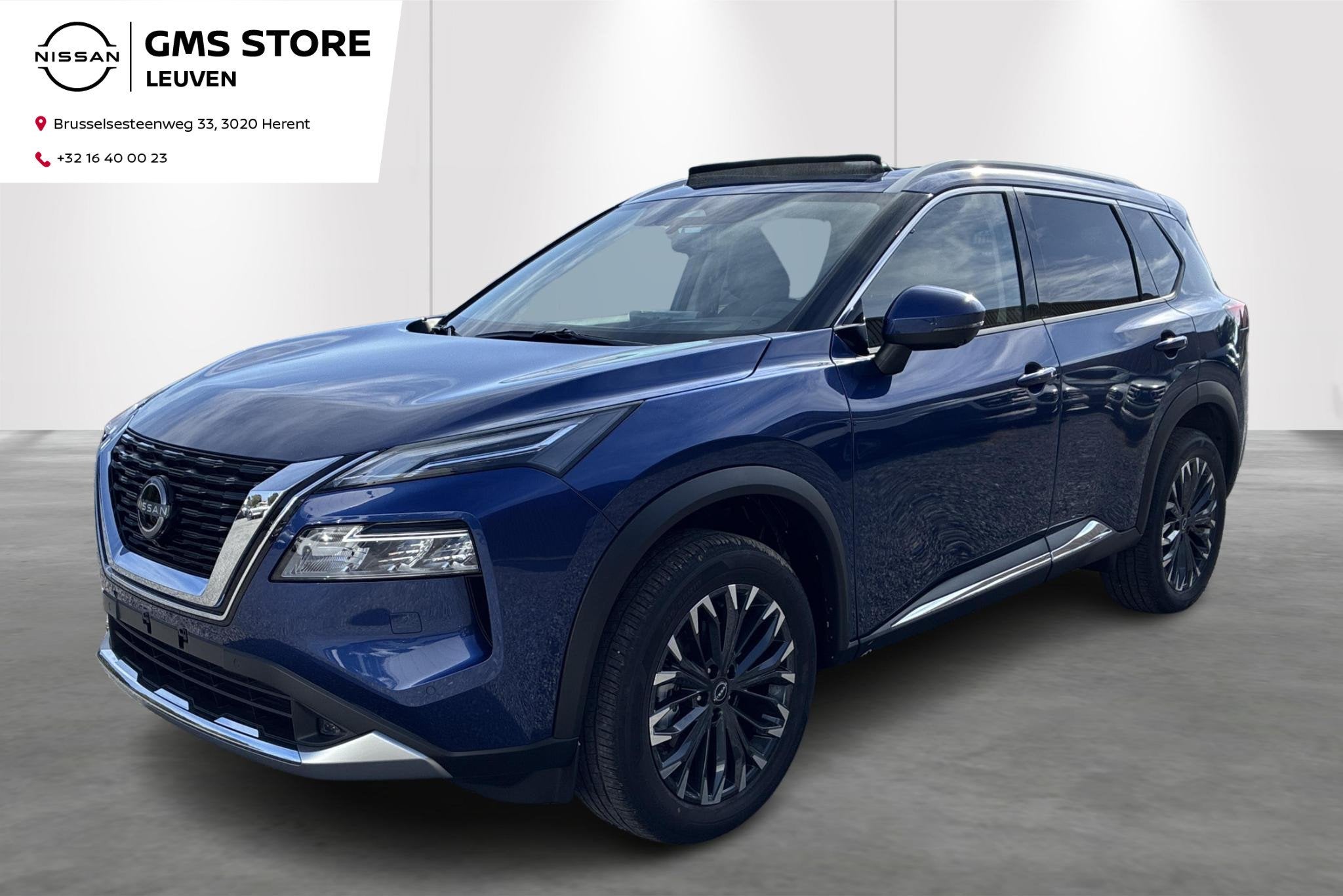 Nissan X-Trail Hybrid-7zit-Pano-Carplay-360cam-airco, Autos, Neuf, Achat, Entreprise, 2000 kg