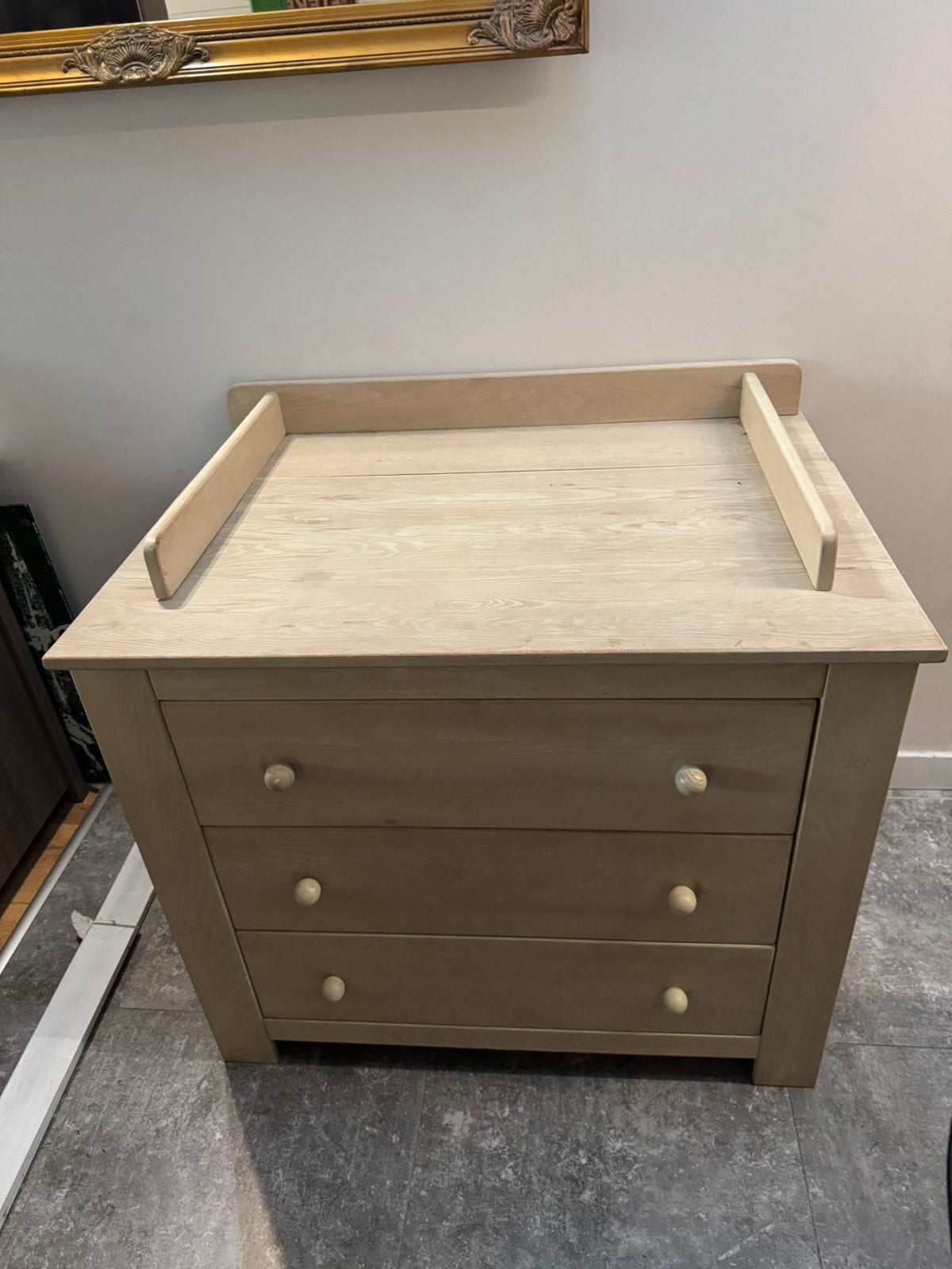 Verzorgingstafel kast met 3 grote schoven, babiescorner, Ophalen, Gebruikt, Kast, 70 cm of meer