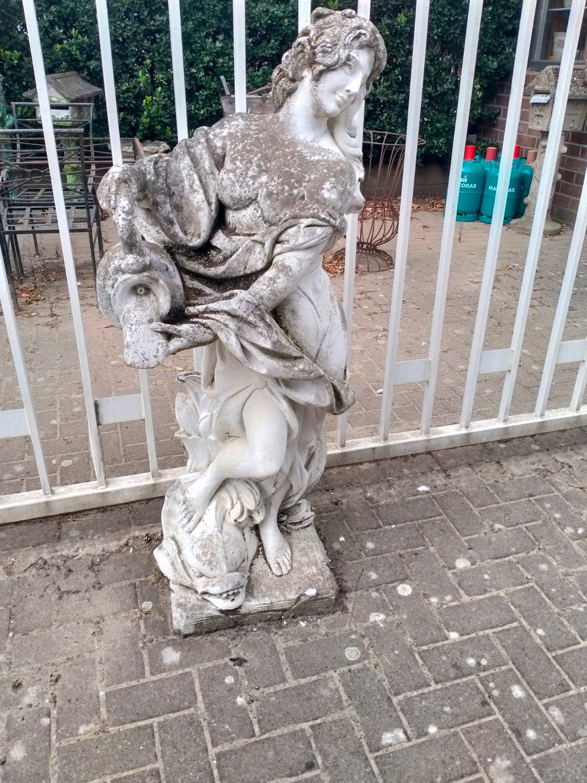 Grande statue de jardin en béton, Jardin & Terrasse, Enlèvement, Béton