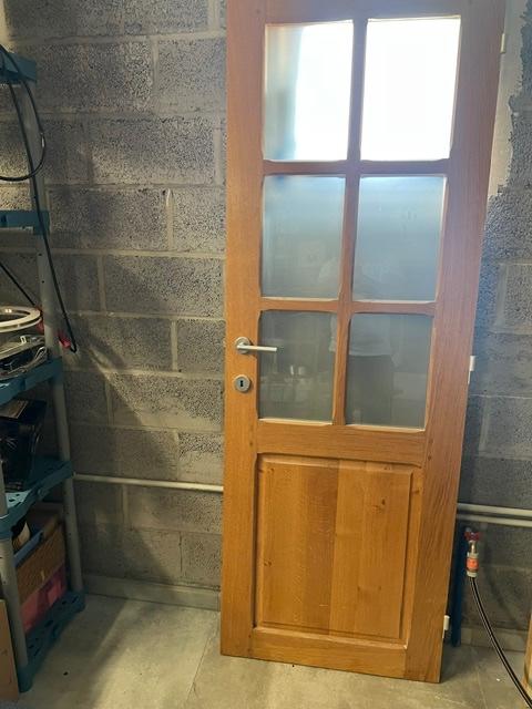 porte intérieure, Bricolage & Construction, Enlèvement, Utilisé, Vitre comprise, Autres types