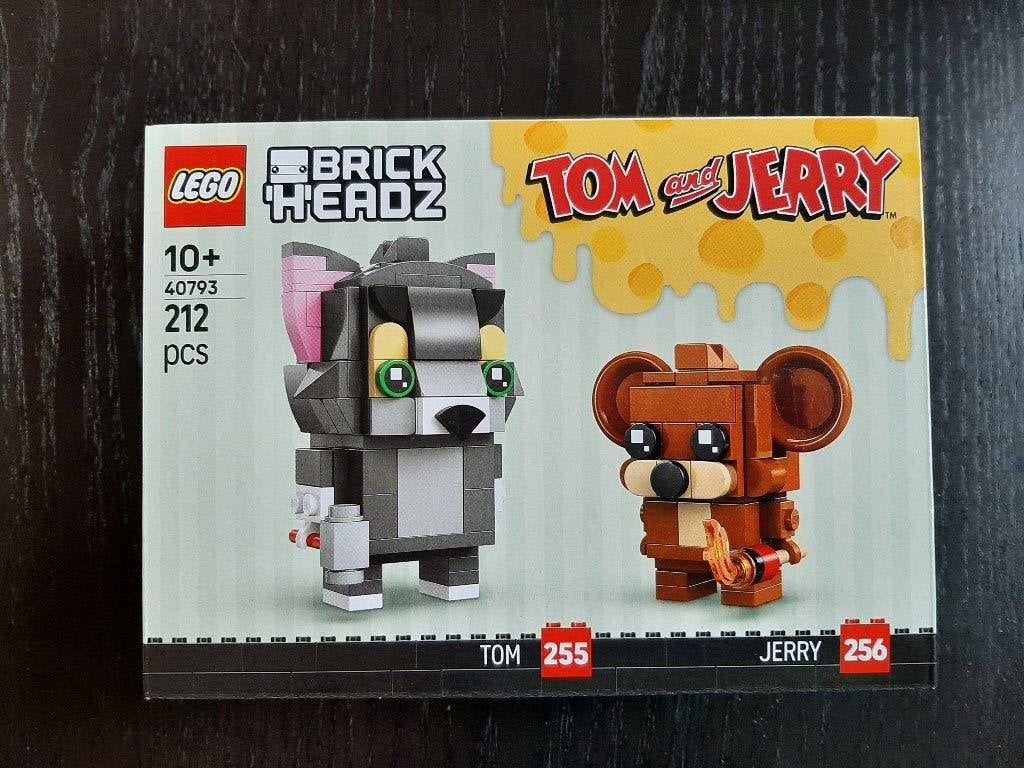 LEGO BrickHeadz - 40793 Tom en Jerry figuren – Nieuw, BrickHeadz, Lego, Nieuw, Ophalen of Verzenden