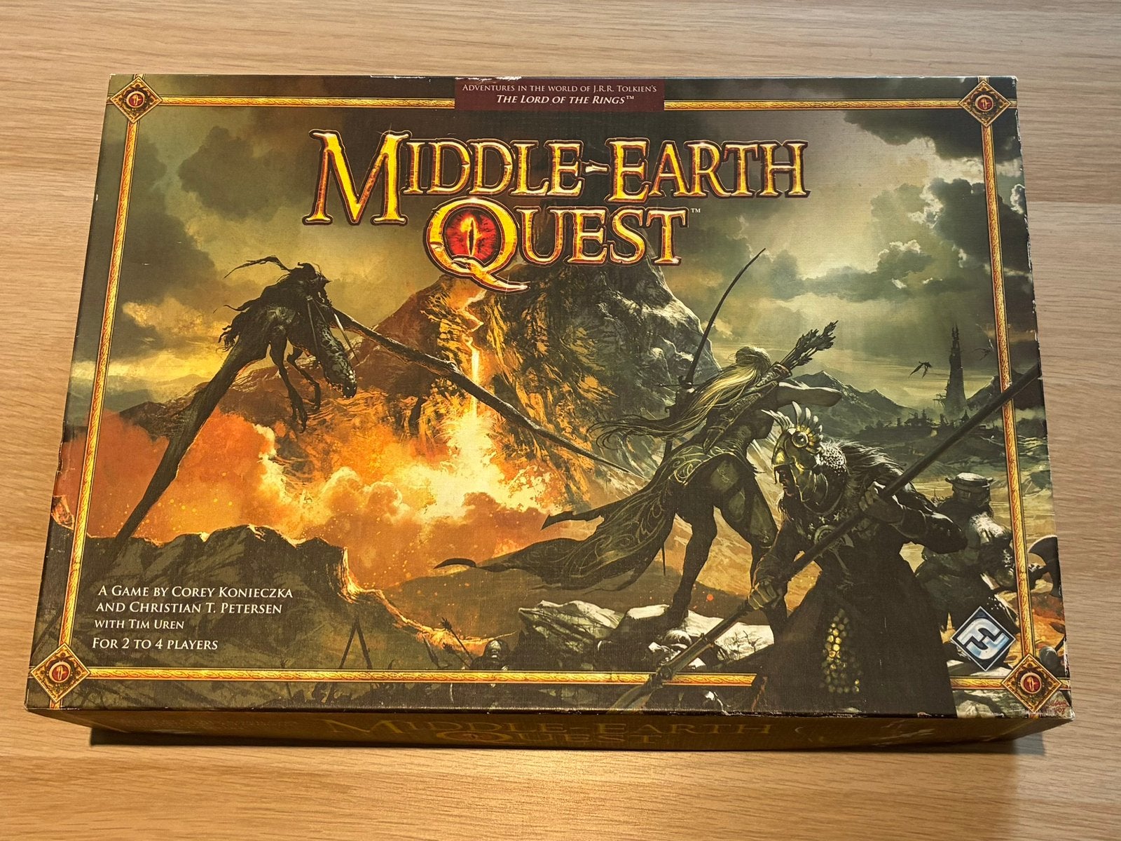 Middle Earth Quest (Lord of the Rings board game), Hobby en Vrije tijd, Gezelschapsspellen | Bordspellen, Een of twee spelers
