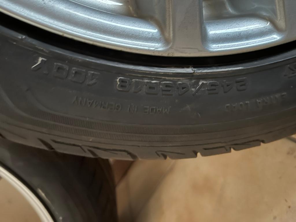 Alu velgen bmw 5 F10 2012 18duim M look Rial, Ophalen, 18 inch, Band(en), Personenwagen