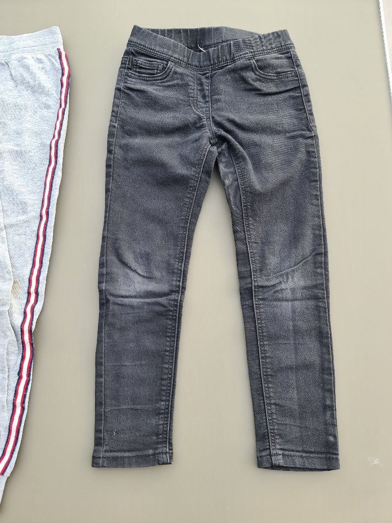 zwarte jeansbroek, Kidz Nation, 116, Kinderen en Baby's, Kinderkleding | Maat 116, Ophalen, Zo goed als nieuw