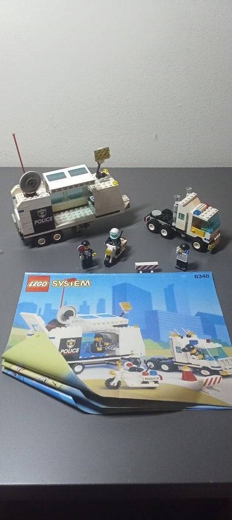 Camion Police Lego, City, Enlèvement ou Envoi, Lego, Ensemble complet