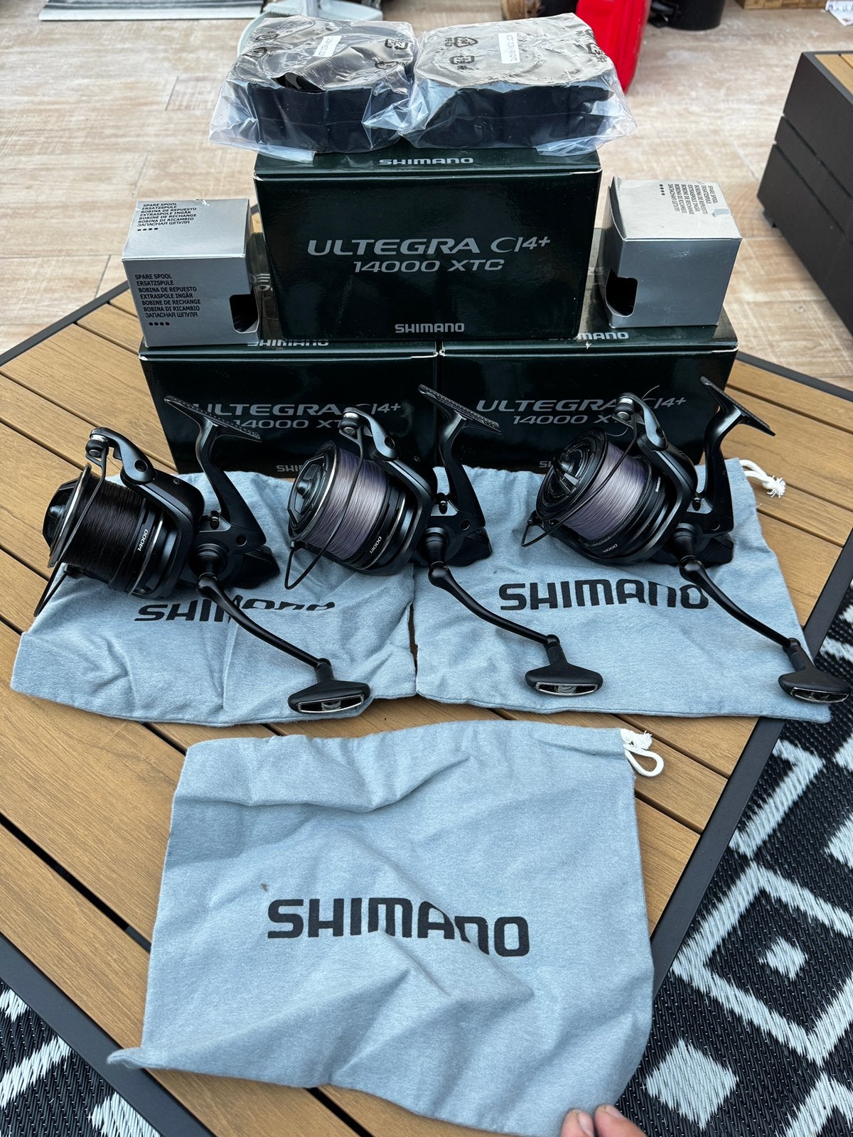 3 X SHIMANO ULTEGRA CI4+ 14000 XTC, Enlèvement ou Envoi, Comme neuf