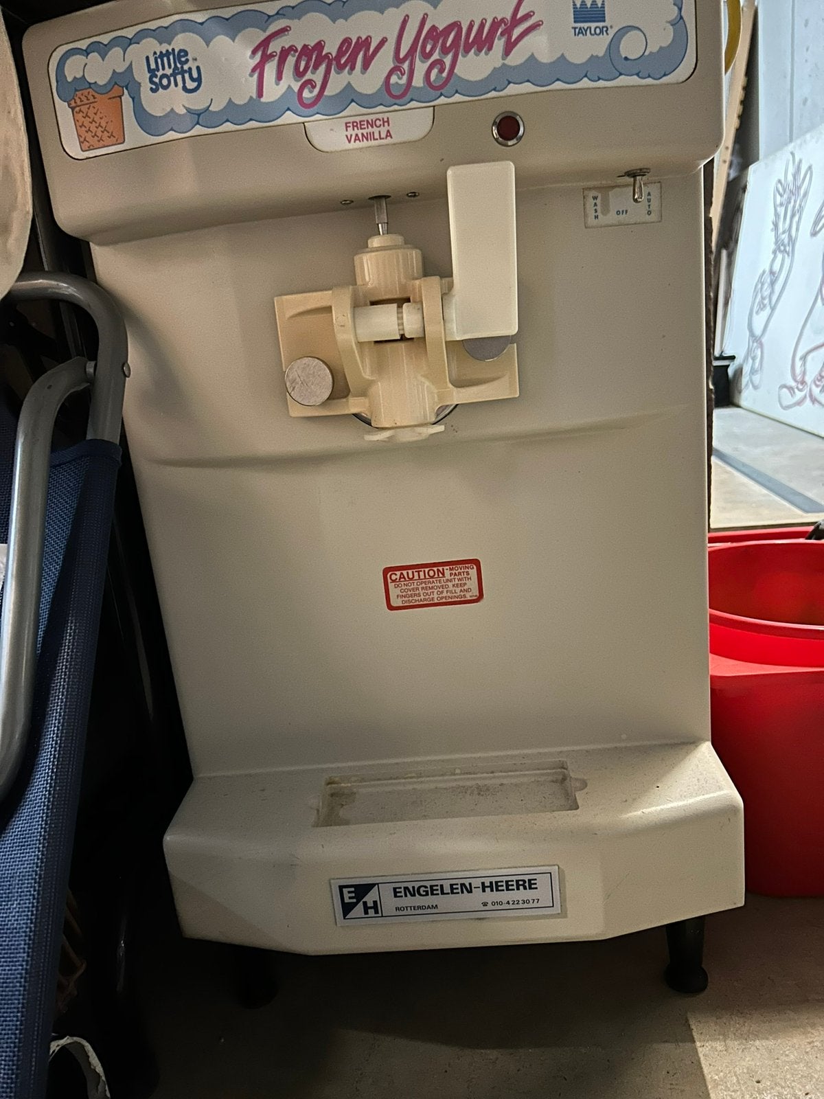 Professionele Frozen Yoghurt machine/ softijs, Ophalen, Zo goed als nieuw