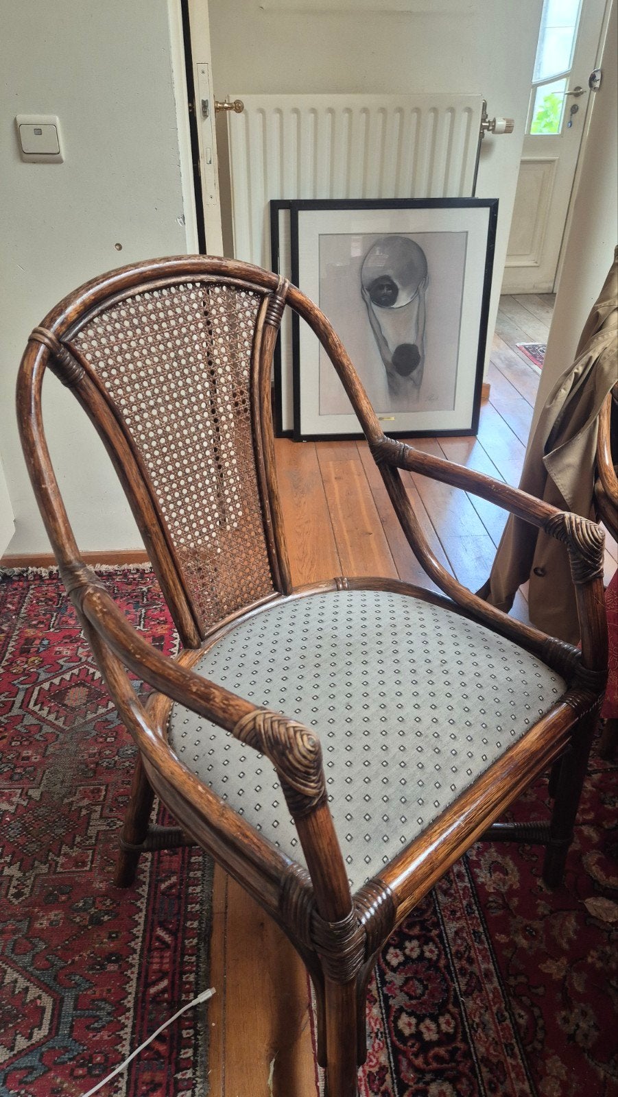 4 rotan stoelen, Huis en Inrichting, Ophalen