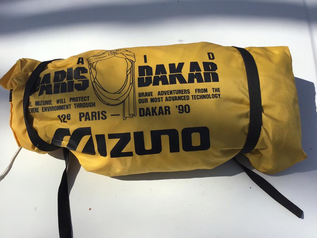 PARIS DAKAR SLAAPTENTJE, Ophalen