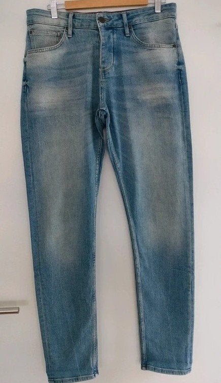 Herenjeans Blue Ridge maat 32/34 of Medium straight fit, Kleding | Heren, Spijkerbroeken en Jeans, Zo goed als nieuw, W33 - W34 (confectie 48/50)