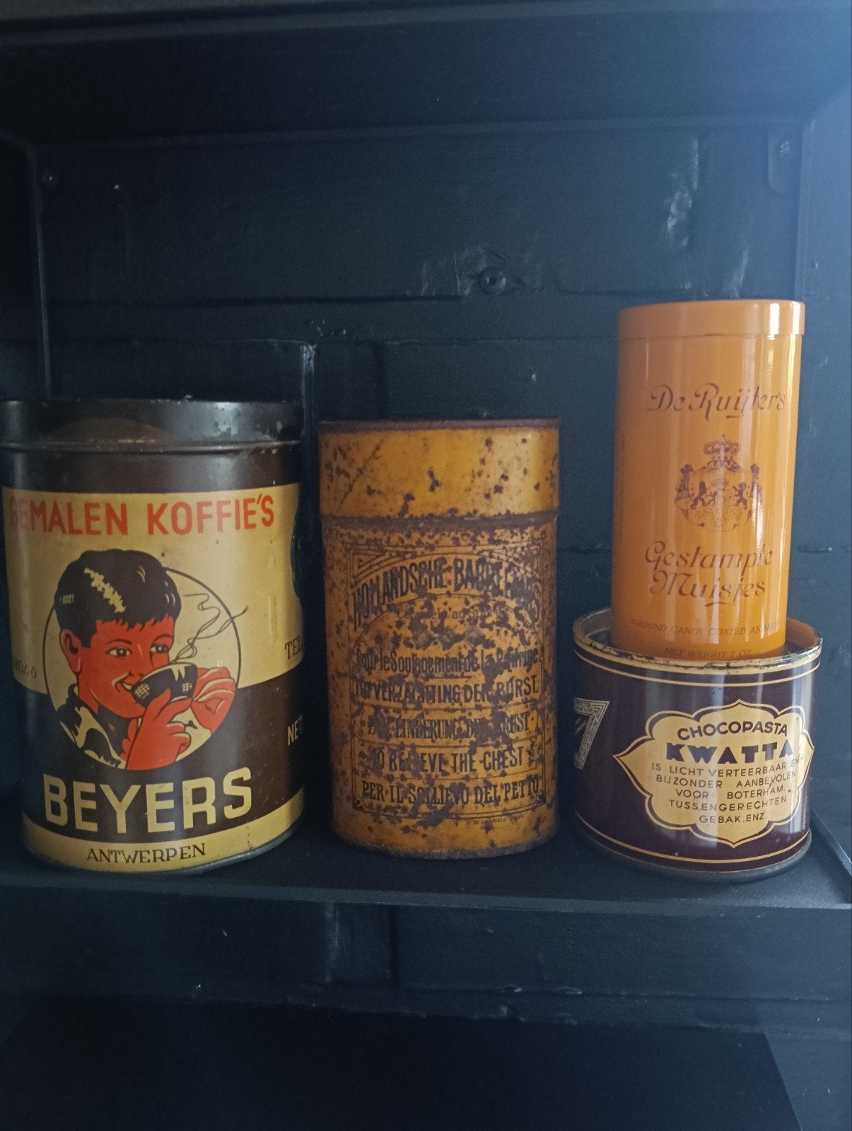 Oude blikken, Ophalen of Verzenden