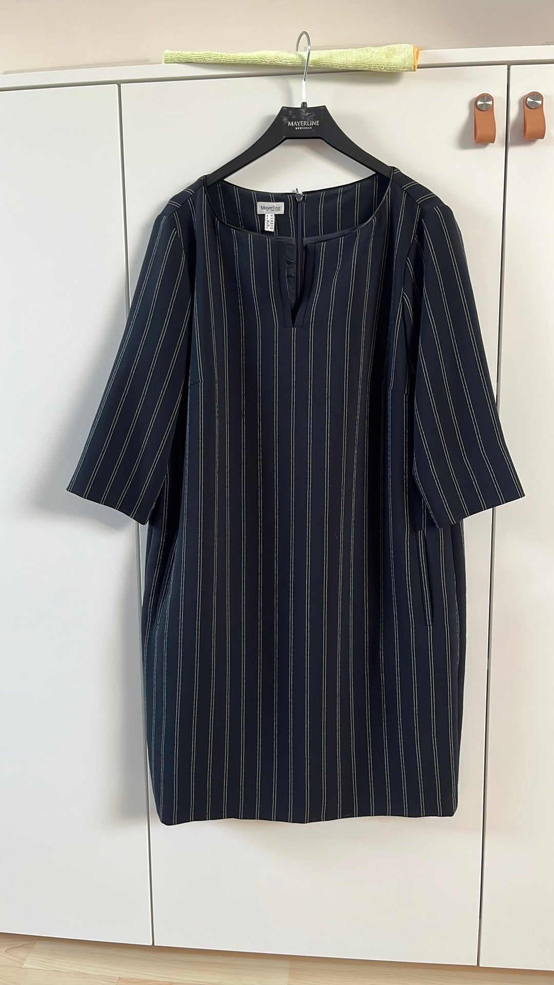 Jurk Mayerline maat 40, Kleding | Dames, Jurken, Ophalen of Verzenden, Zo goed als nieuw, Maat 38/40 (M), Blauw