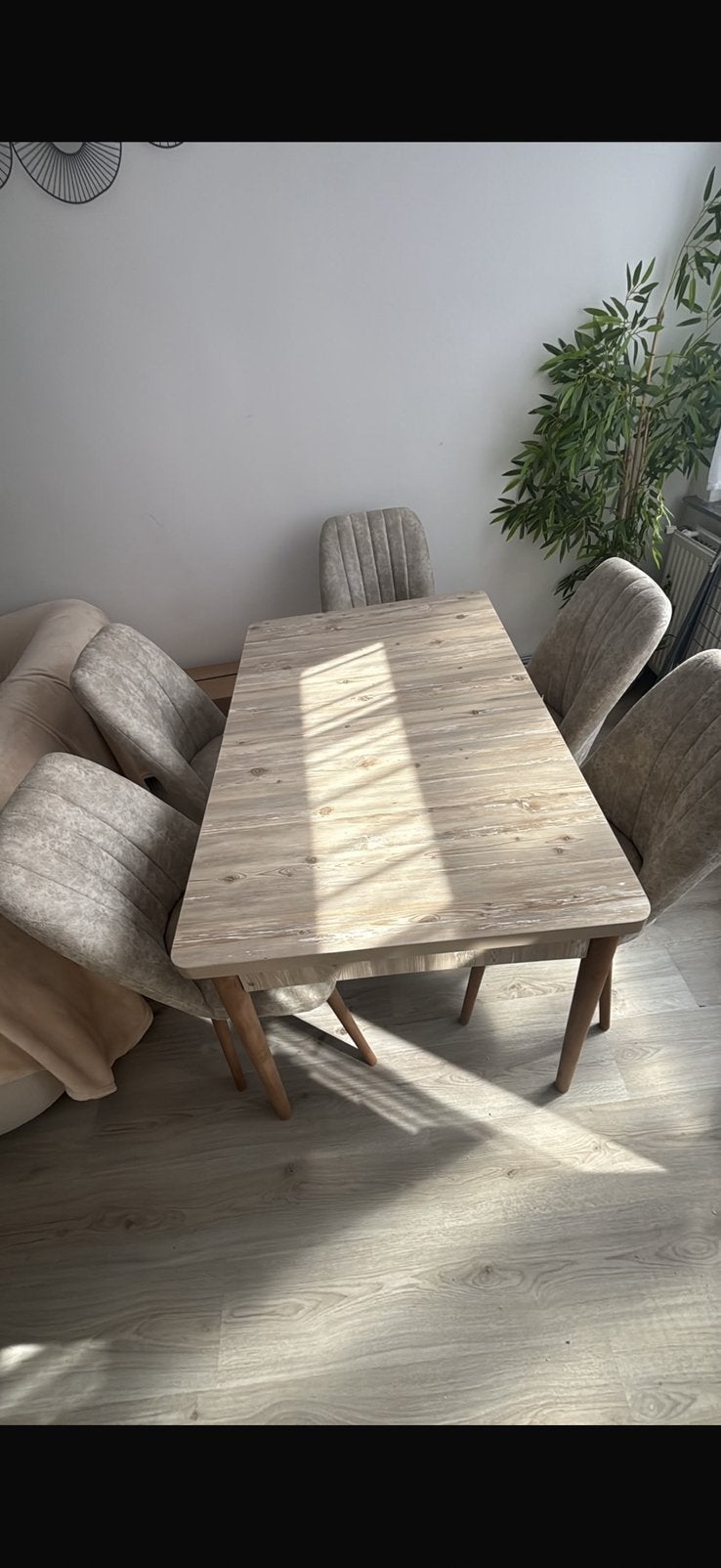 Tafel, Huis en Inrichting, Complete eetkamers, Ophalen, Gebruikt