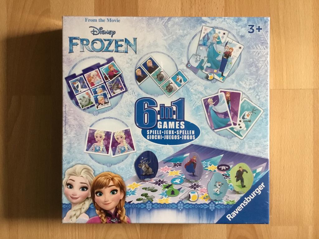 Disney Frozen 6 in 1 - nieuw, Hobby en Vrije tijd, Een of twee spelers, Ophalen of Verzenden, Nieuw