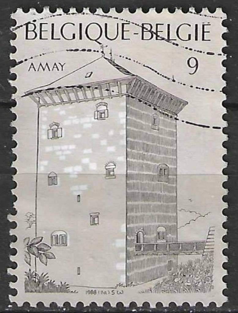 Belgie 1988 - Yvert/OBP 2288 - Toerisme - Amay (ST), Verzenden, Gestempeld, Gestempeld