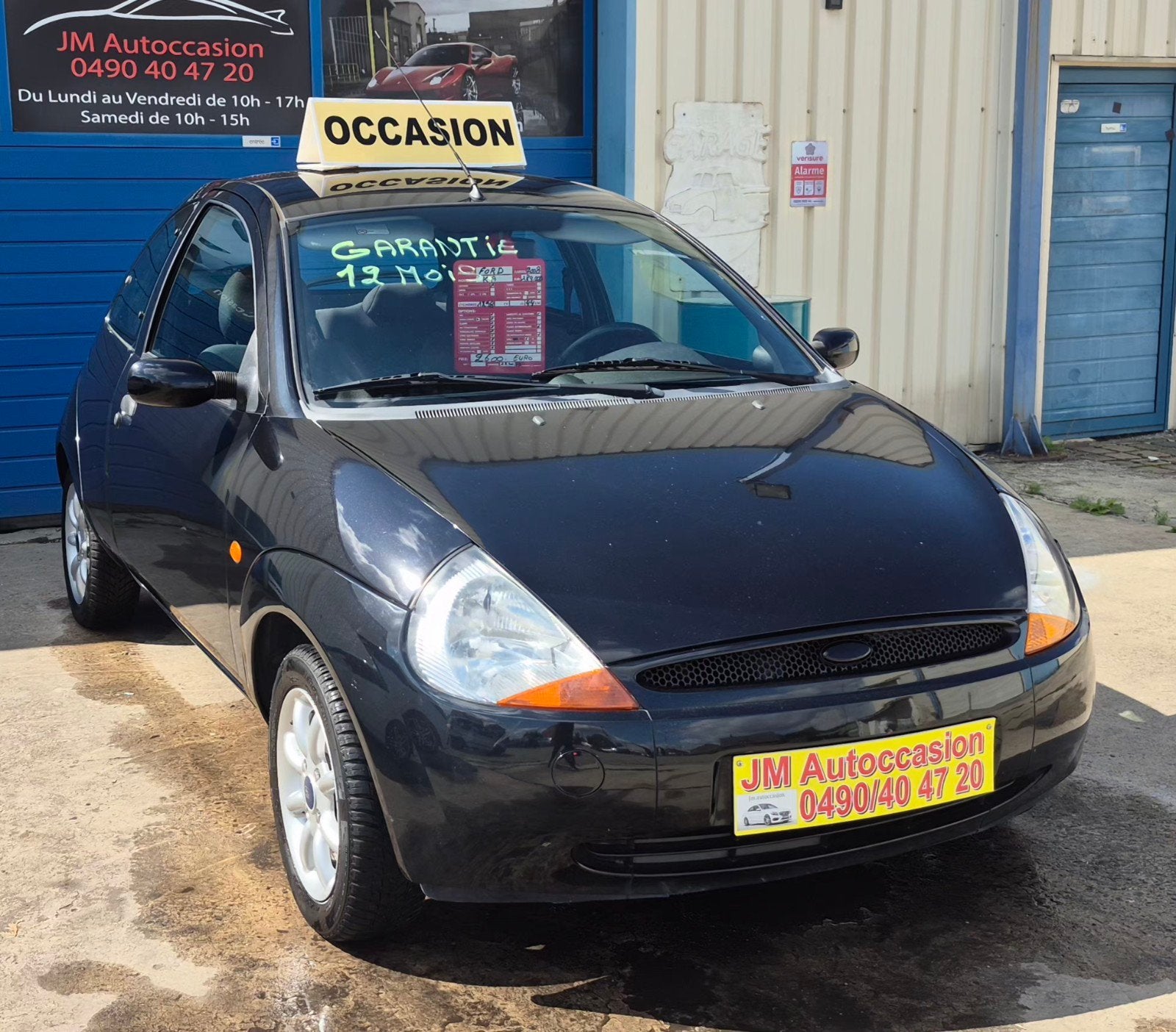 Ford ka 1.3 essence ️, Autos, Achat, 1298 cm³, Entreprise, Tissu