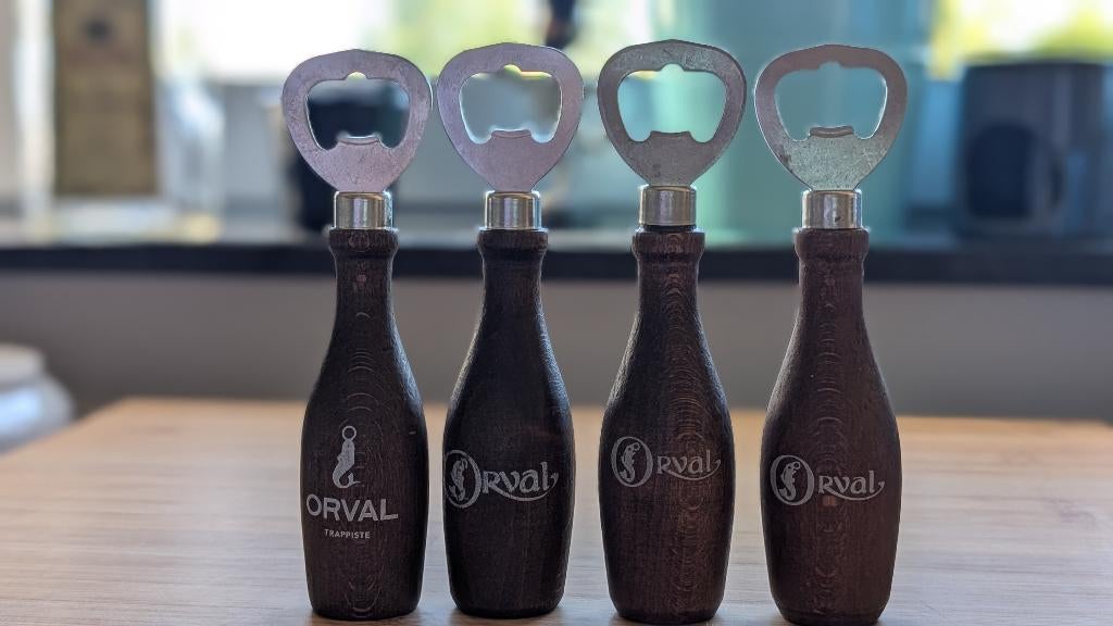 Superbe lot de 4 décapsuleurs ORVAL, Enlèvement ou Envoi, Utilisé, Ustensile