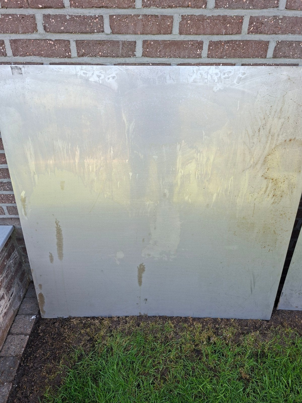 inox plaat, Doe-het-zelf en Bouw, Ophalen