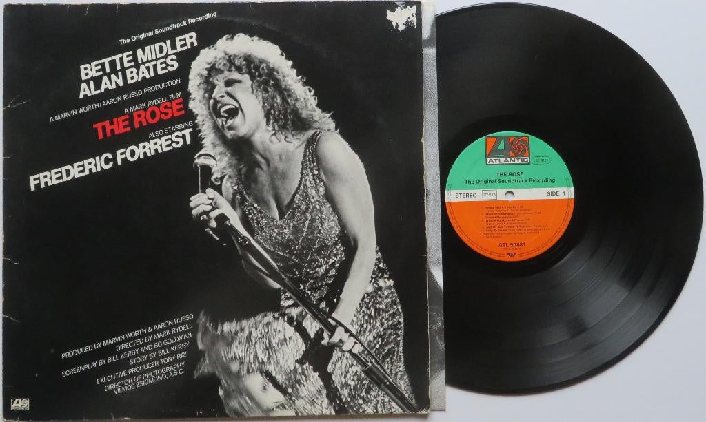 Bette Midler & Alan Bates - The rose. Lp, Gebruikt, Ophalen of Verzenden, 1970 - 1979, 12 inch