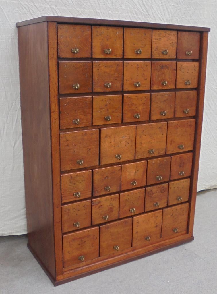 Ladekast apothekerskast winkelkast, Antiek en Kunst, Antiek | Meubels | Kasten, Ophalen of Verzenden