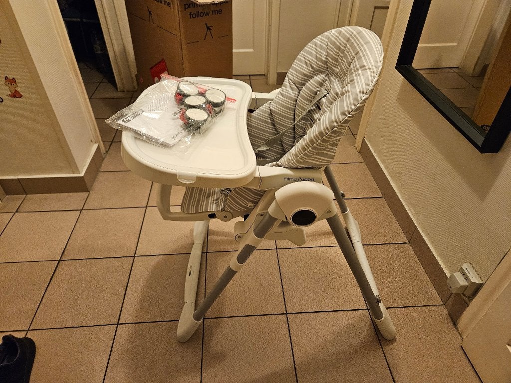 Peg Perego Prima Pappa Follow Me BabyStoel, Kinderen en Baby's, Ophalen of Verzenden, Gebruikt, Overige typen, Gordel(s)