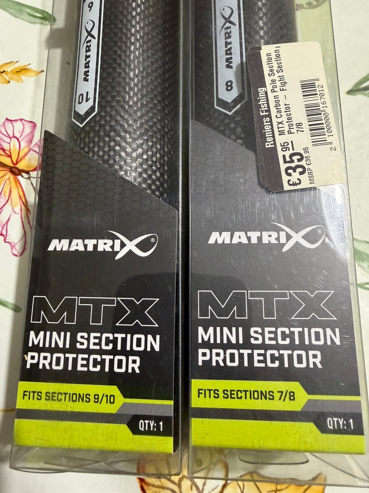 Matrix mini protectors MTX.zie foto's,zie beschrijving, Watersport en Boten, Ophalen, Nieuw, Vaste hengel