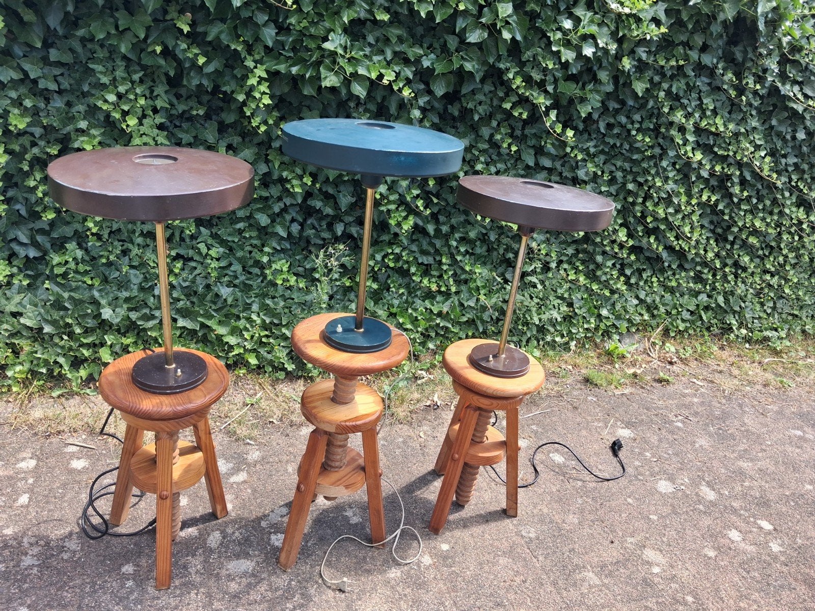 3 oude Phillips lampen., Ophalen