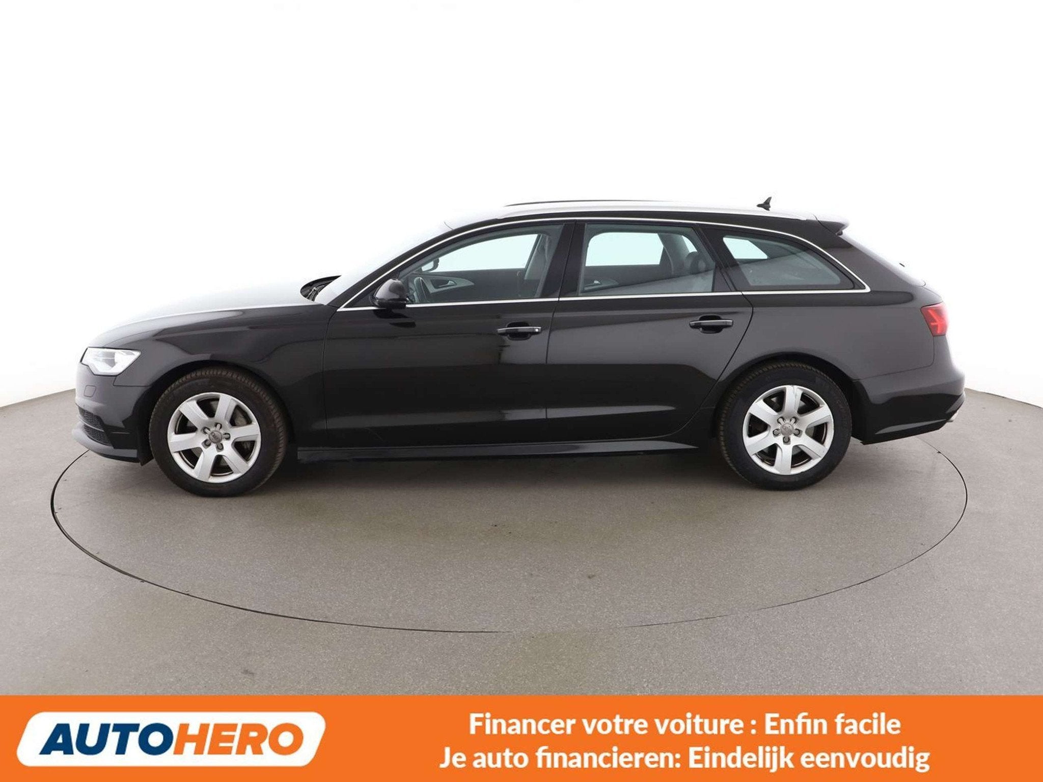 Audi A6 2.0 TFSI quattro (bj 2017, automaat), Auto's, Gebruikt, Zwart, Zwart, Leder