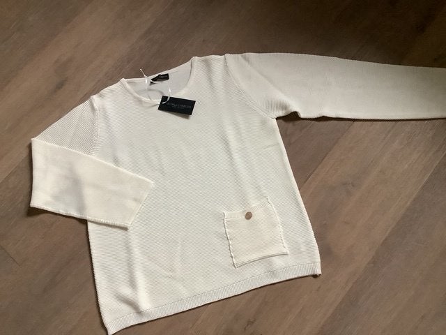 Nieuw ecru pulletje NICOLE & CHARLOTTE -ITALY - 40, Kleding | Dames, Ophalen of Verzenden, Nieuw