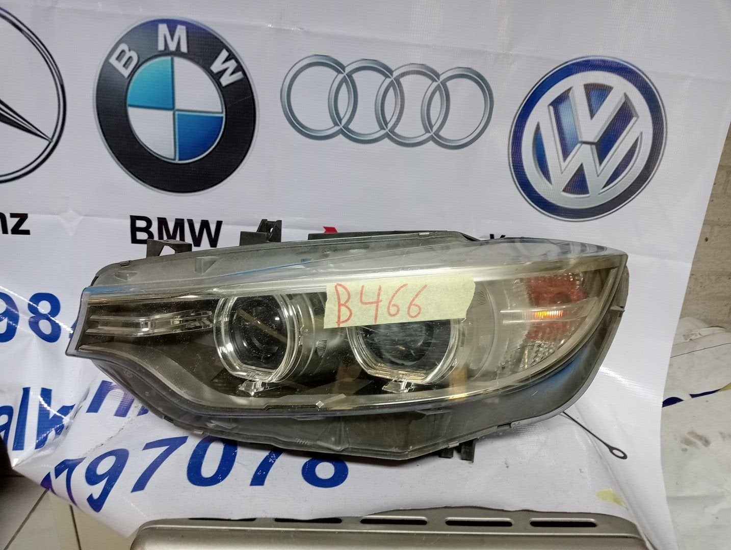 Koplamp Bmw 4 f32 f33 f36 coupé lamp linksvoor LE11A6260, -, Utilisé, -, Enlèvement ou Envoi