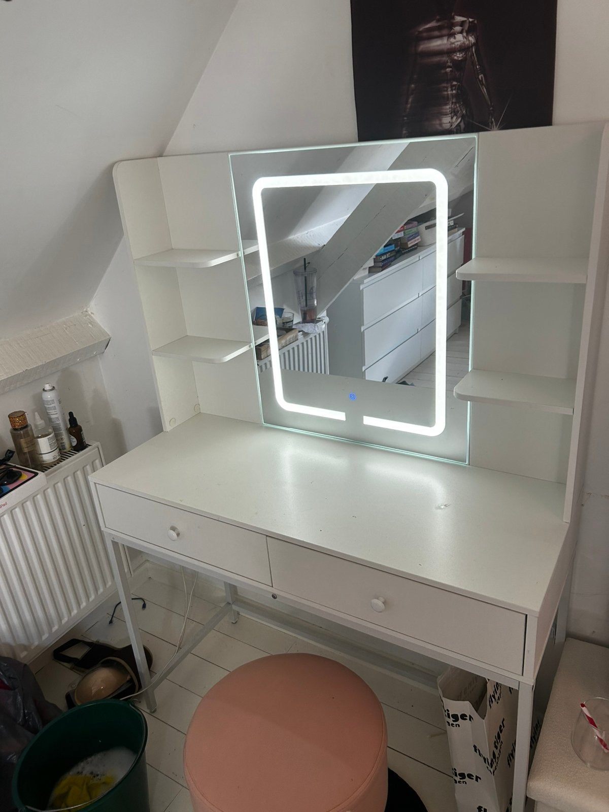 Make up tafel, Ophalen, Overige materialen, Gebruikt, 100 tot 150 cm