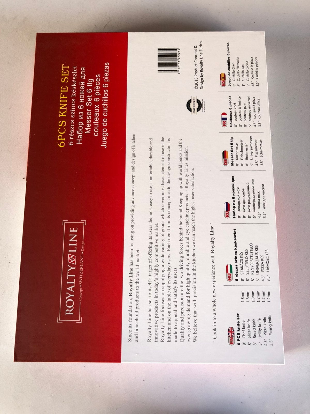 messenset royalty line, Ophalen, Bestekset, Nieuw, Messenset