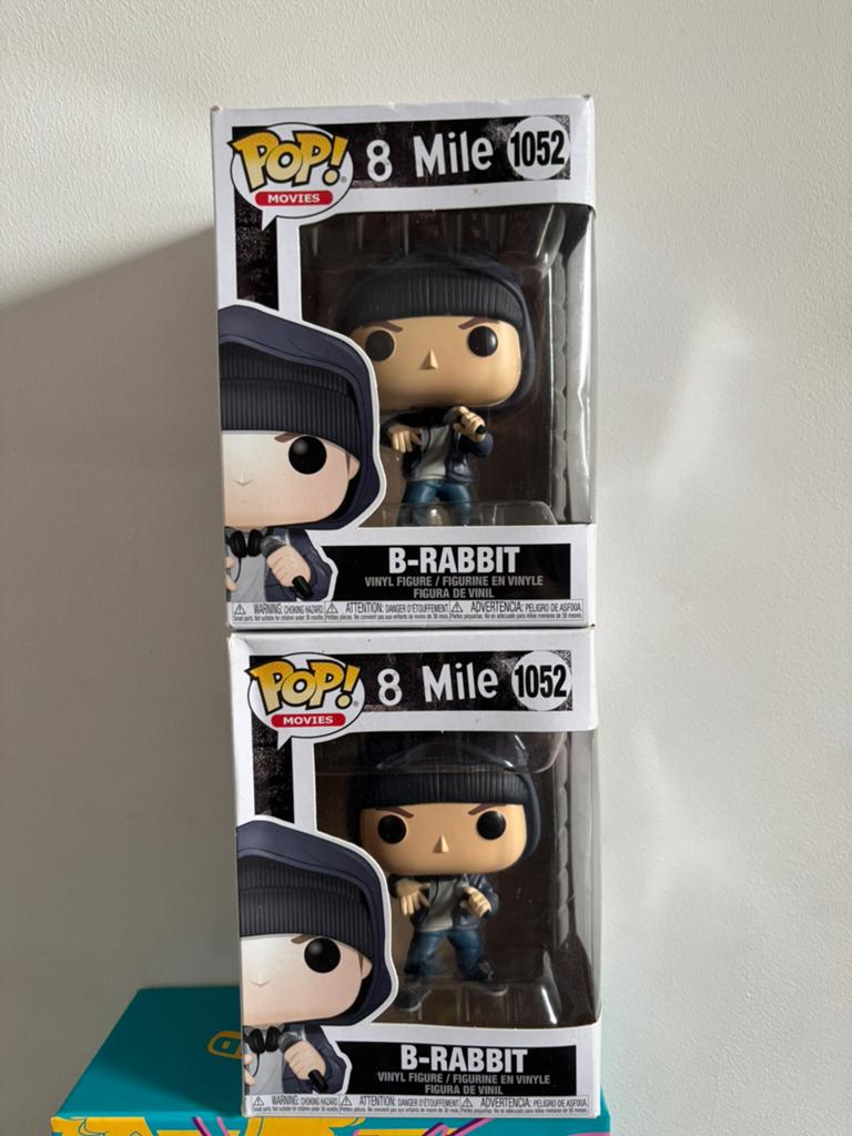 Funko Pop - 8 Mile B-RABBIT 2x, Ophalen, Zo goed als nieuw