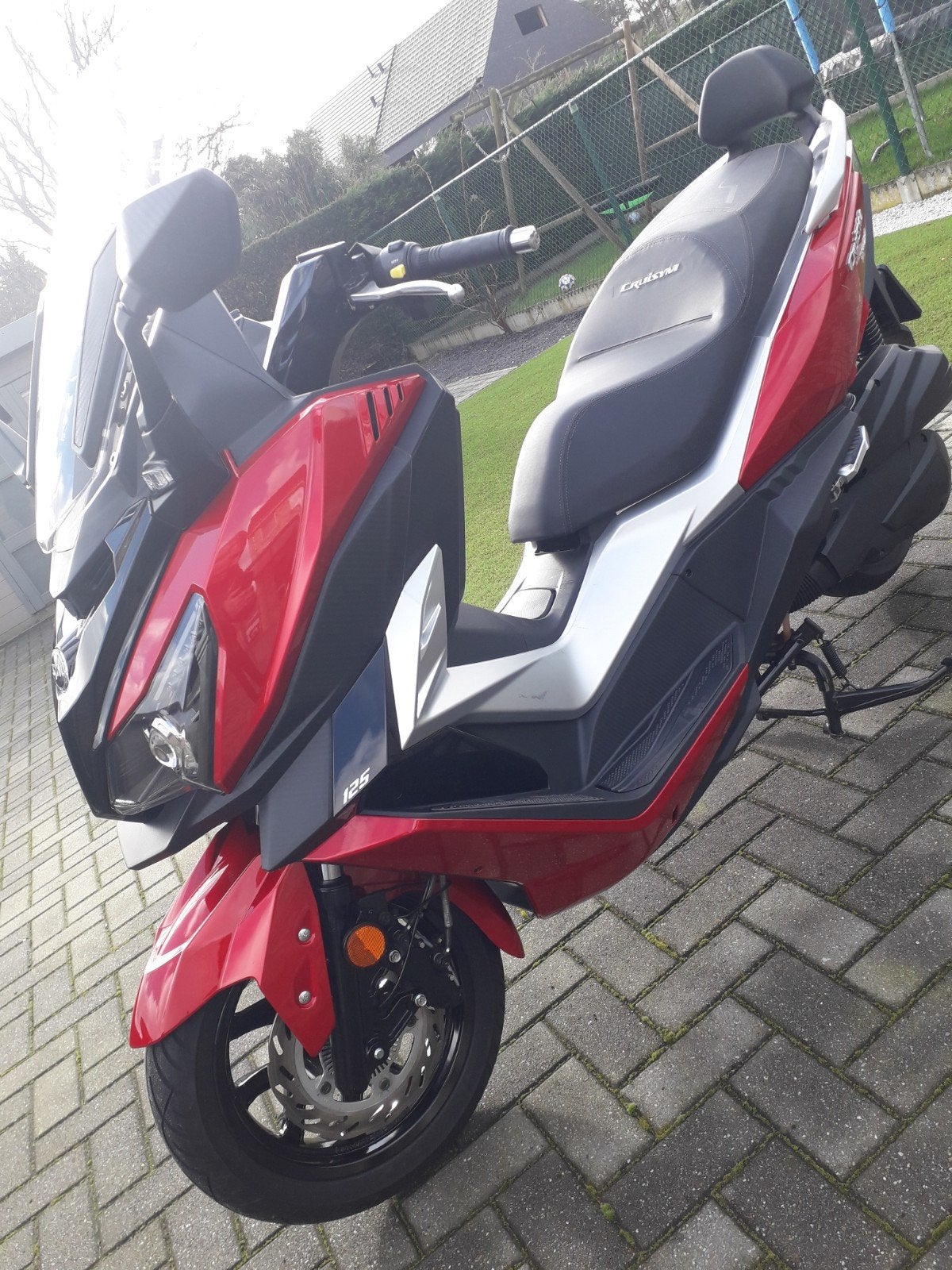 cruisym 125cc, Ophalen