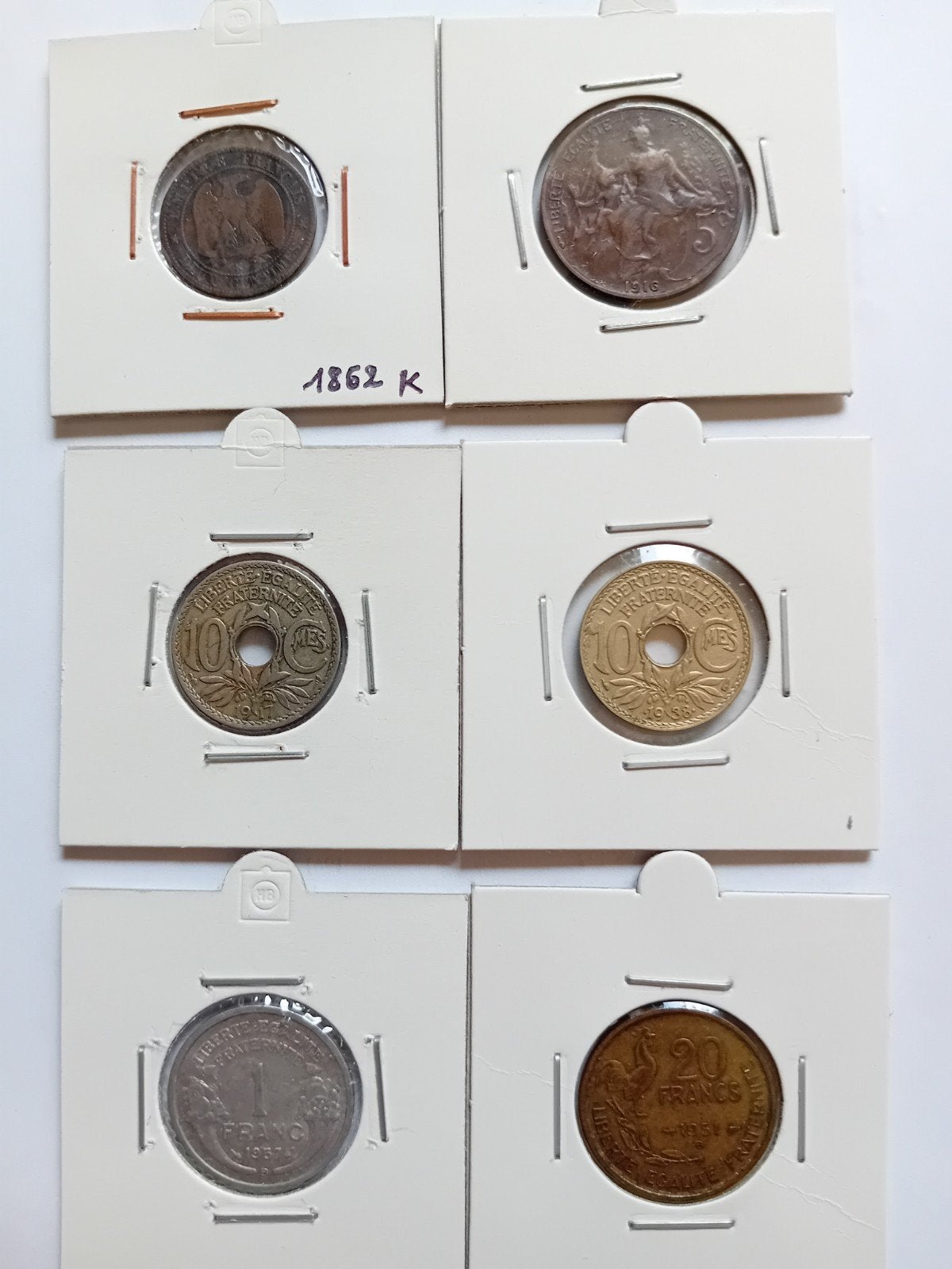 oude franse munten., Postzegels en Munten, Ophalen of Verzenden