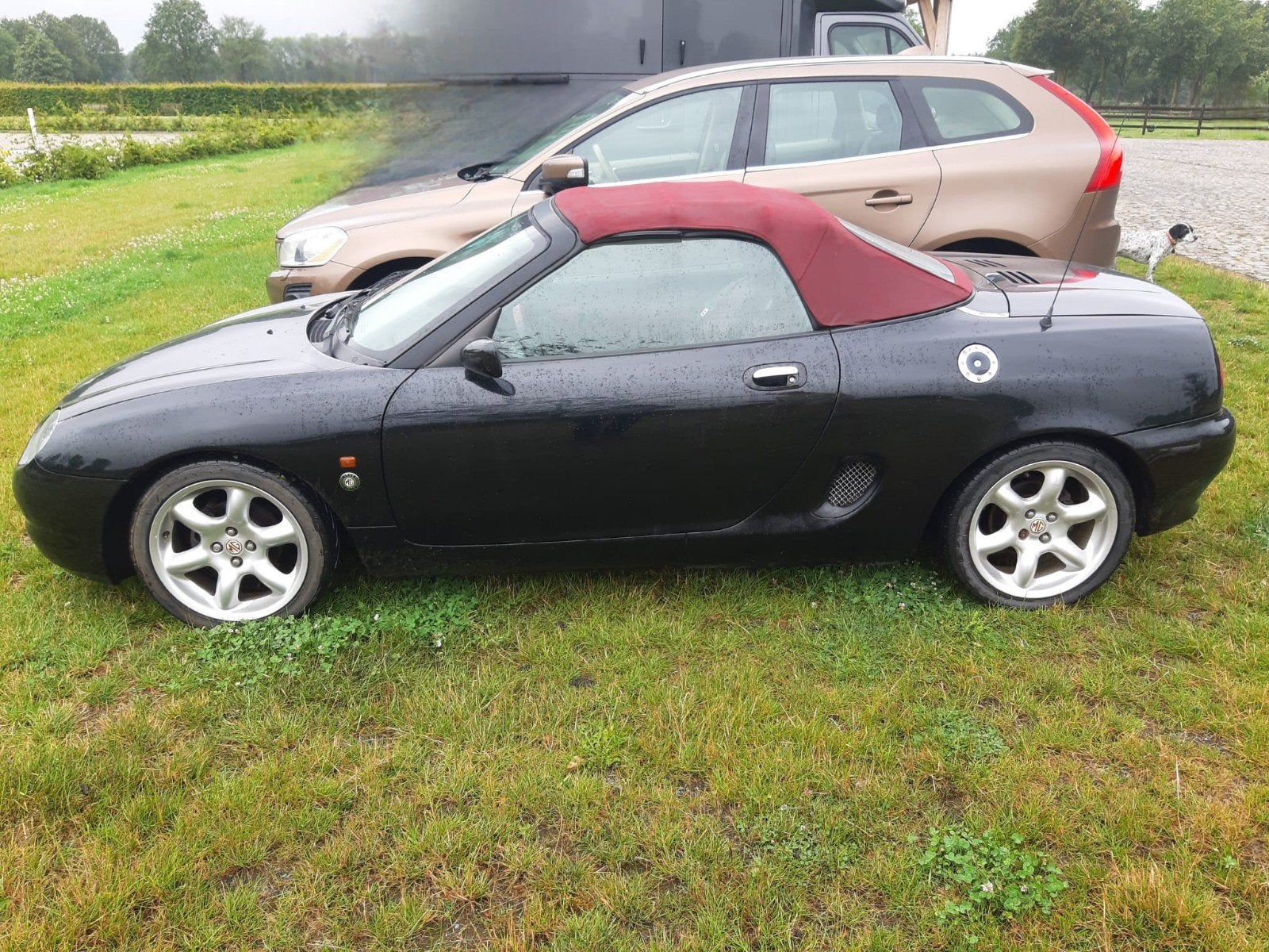 MG F Cabrio 1991 met hardtop, Auto's, MG, Achterwielaandrijving, 4 cilinders, Cabriolet, Zwart