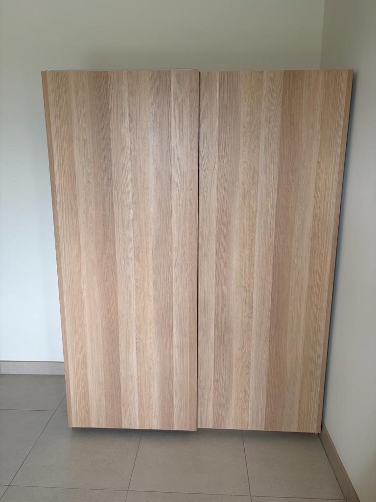 pax kleerkast met schuifdeuren, Avec tablette(s), 150 à 200 cm, Comme neuf, Enlèvement