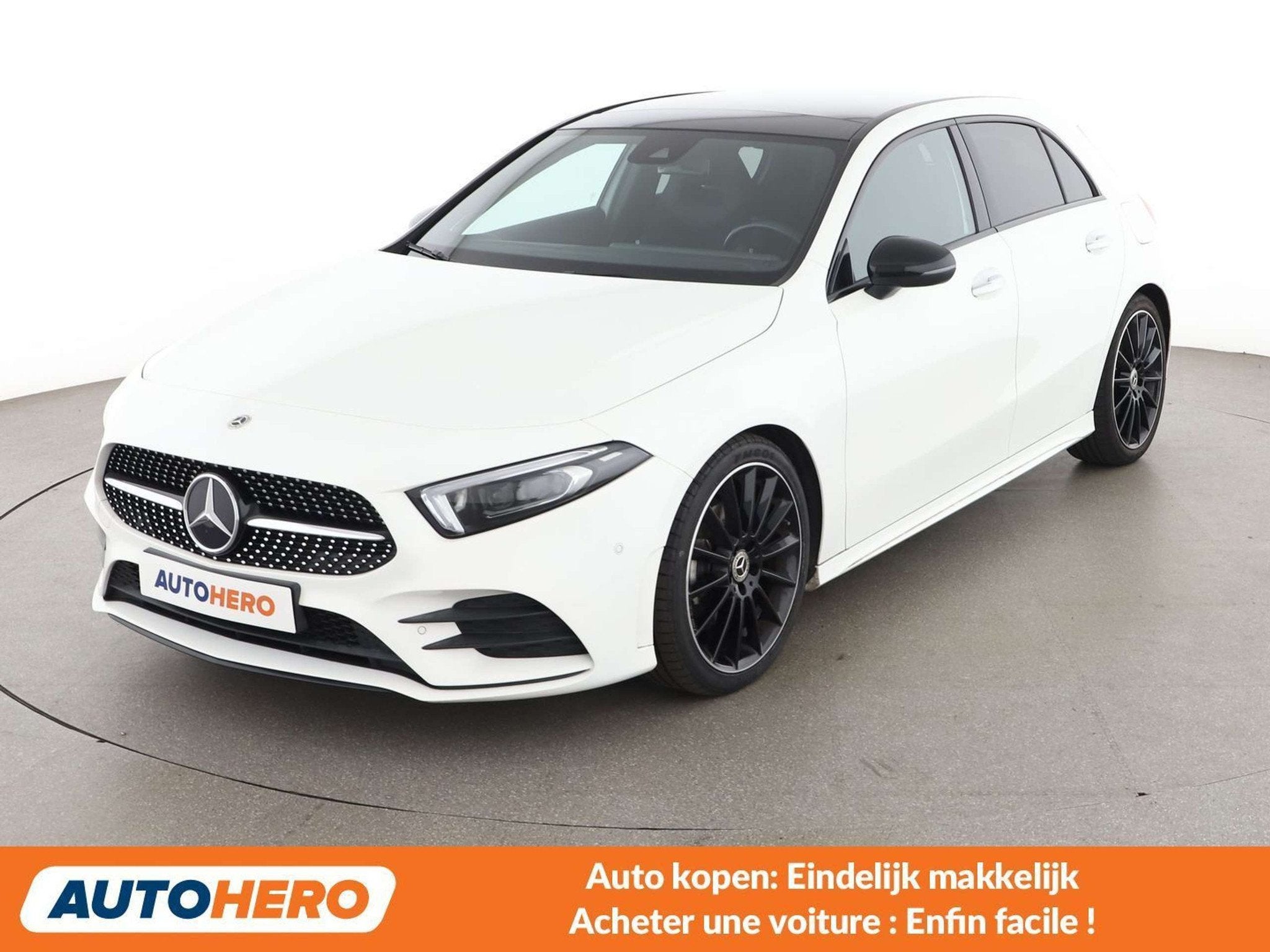 Mercedes-Benz A-Klasse 200 A 200 (automatique), Autos, 1355 kg, Achat, Autres carburants, Blanc