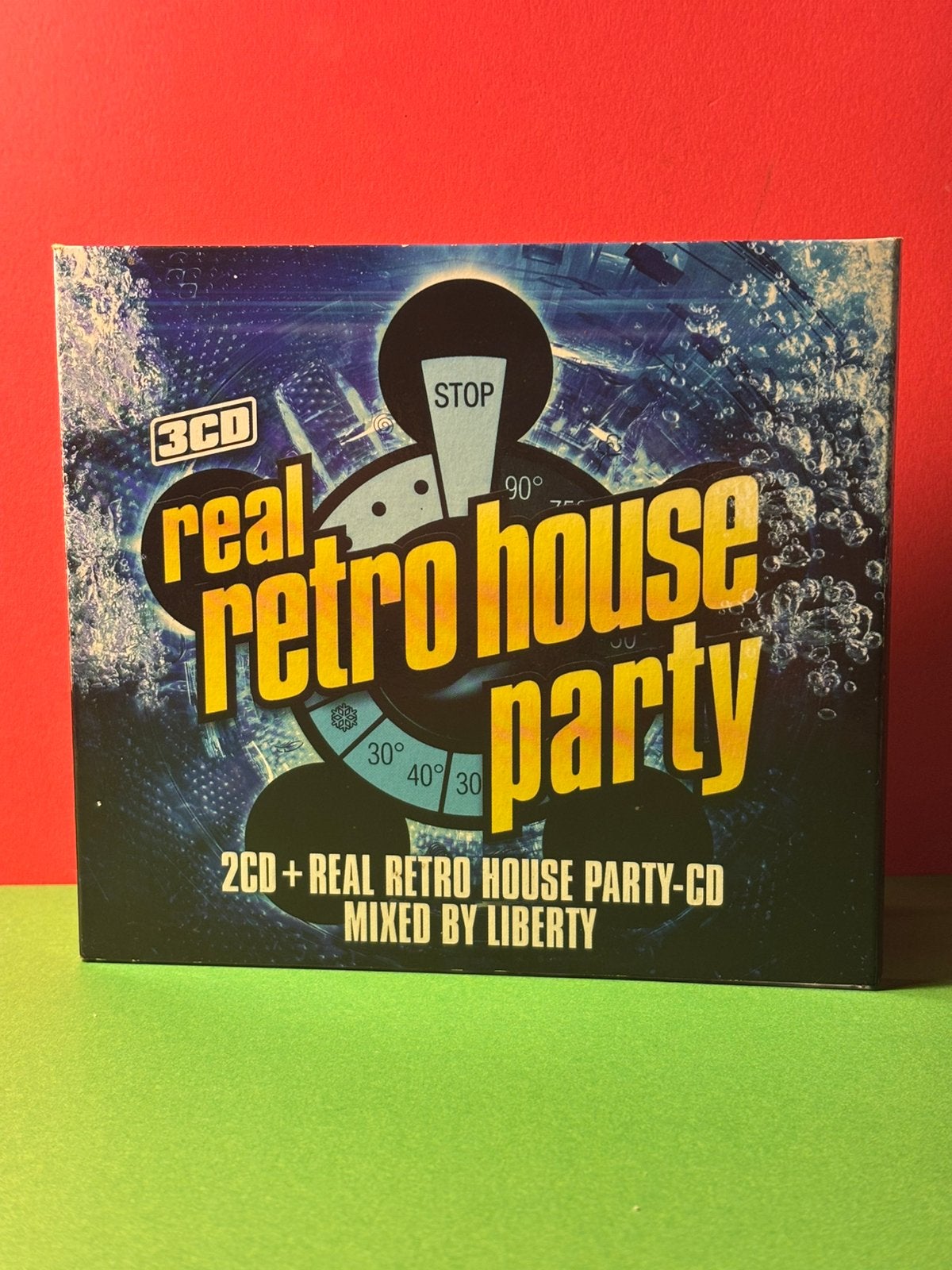 3cd real retro house party, Cd's en Dvd's, Verzenden, Gebruikt, House