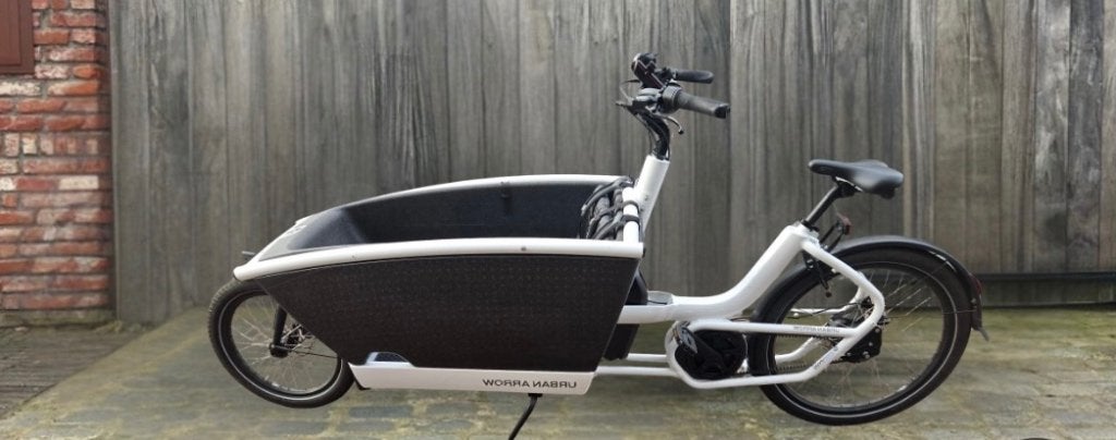 Urban arrow prestige line slechts 750km elektrische bakfiets, Zo goed als nieuw, 2 kinderen, Elektrisch, Ophalen