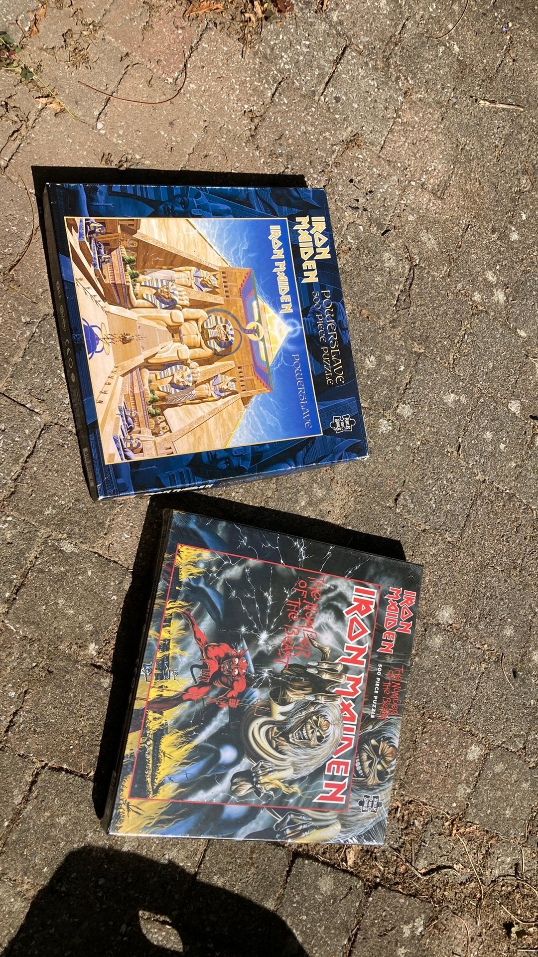 Set van 2 Iron Maiden Legpuzzels – 500 Stukjes, Verzamelen, Ophalen, Zo goed als nieuw