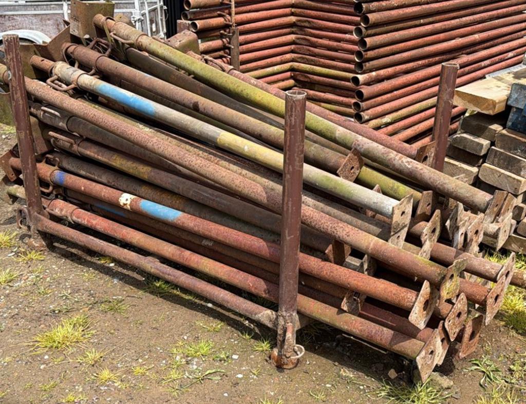 43 stippen 180-340 met stippenbak, Doe-het-zelf en Bouw, Steigers, Ophalen, Gebruikt