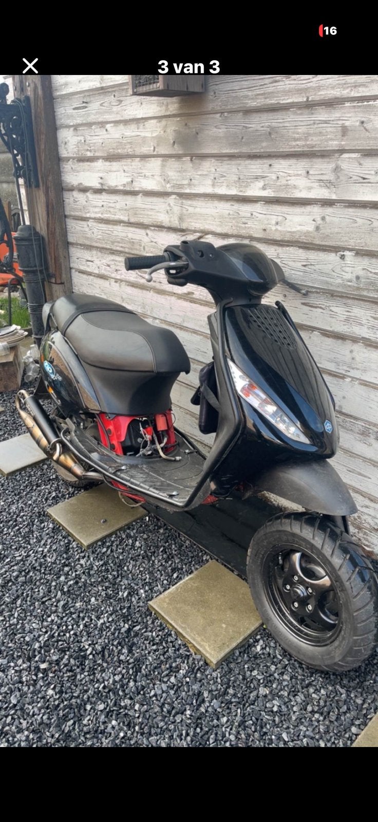 Zip 70cc airsal t6, Fietsen en Brommers, Ophalen, Zo goed als nieuw, Zip