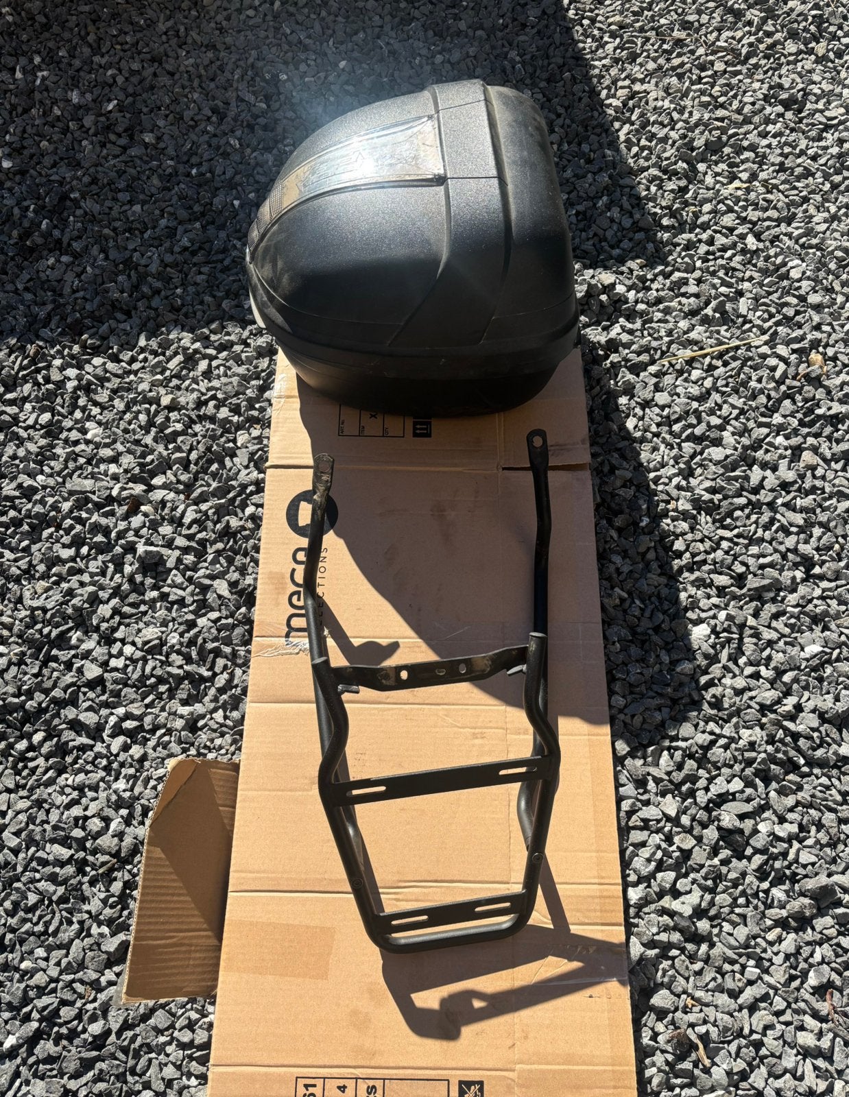 Top case / coffre pour aprilia sr 50 1999 - 2001, Vélos & Vélomoteurs, Pièces de cyclomoteur | Scooters, Enlèvement ou Envoi, Aprilia