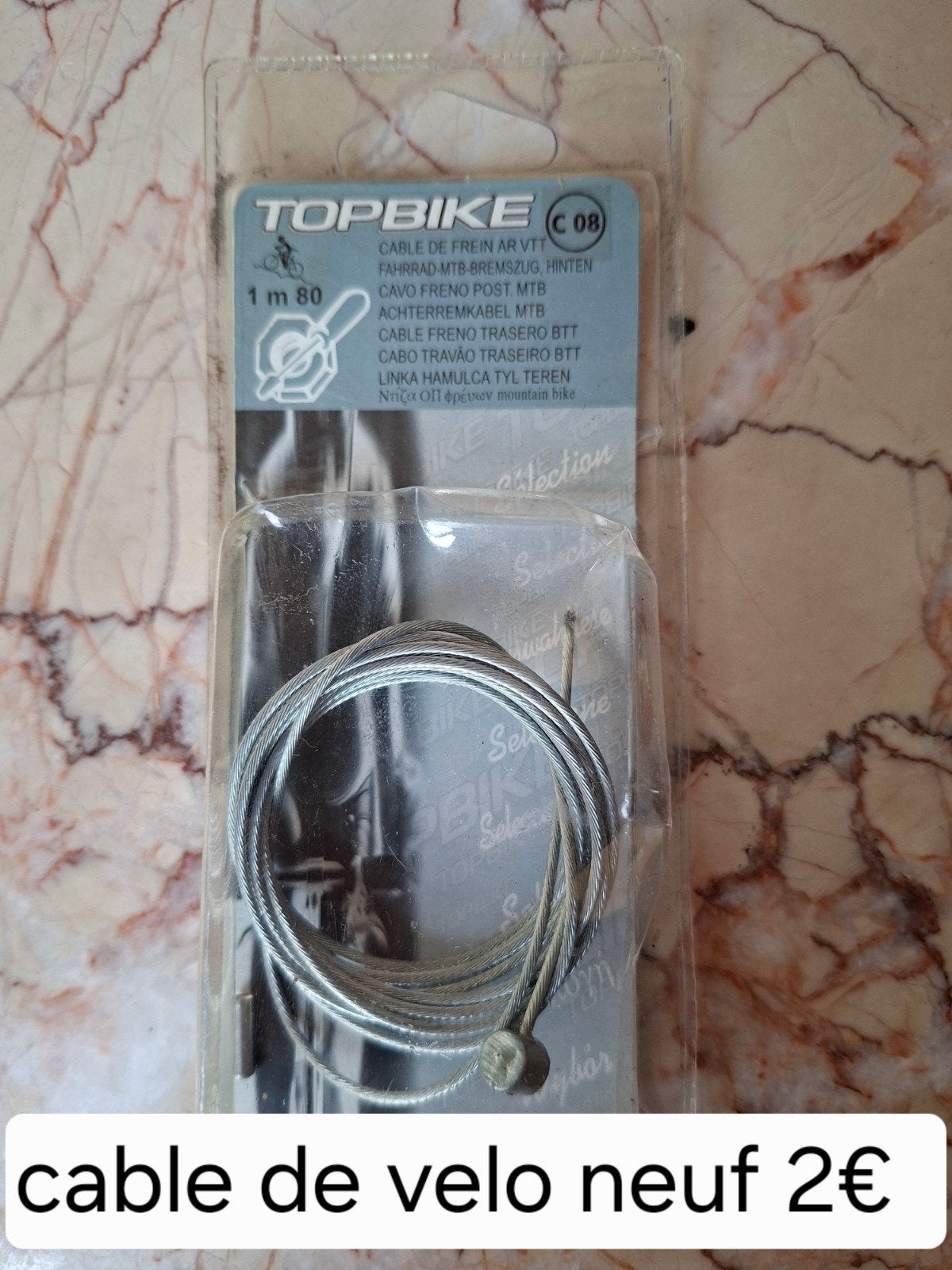 câble de vélo, Vélos & Vélomoteurs, Enlèvement