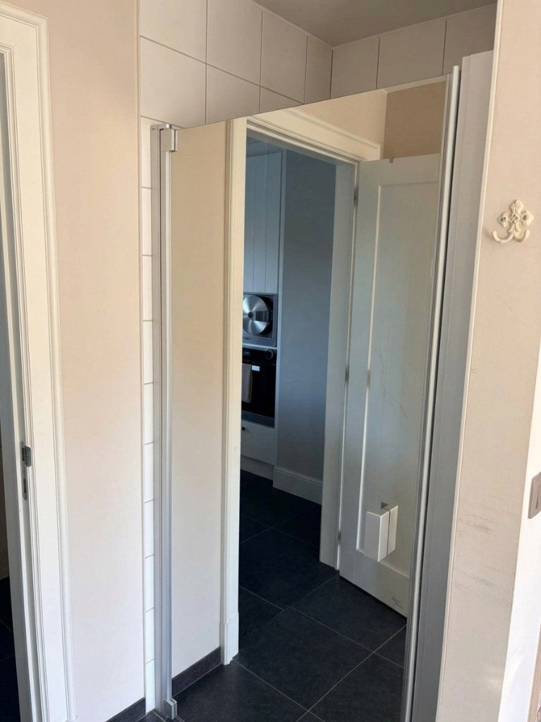 Glazen Douchedeur KERMI (88-92 x 197 cm), Ophalen, Nieuw, Glas, Douche