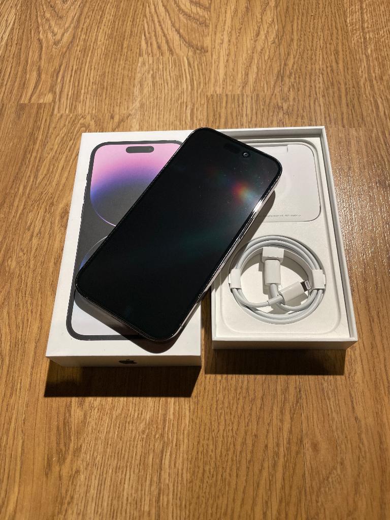 iPhone 14 Pro 256GB Paars, Telecommunicatie, Mobiele telefoons | Apple iPhone, Gebruikt, 256 GB, Zonder abonnement, Zonder simlock
